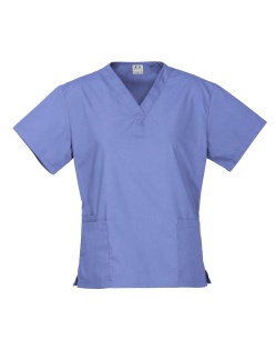 HEALTH BEAUTY/classic unisex scrubs/scrubs/H10612_mid blue